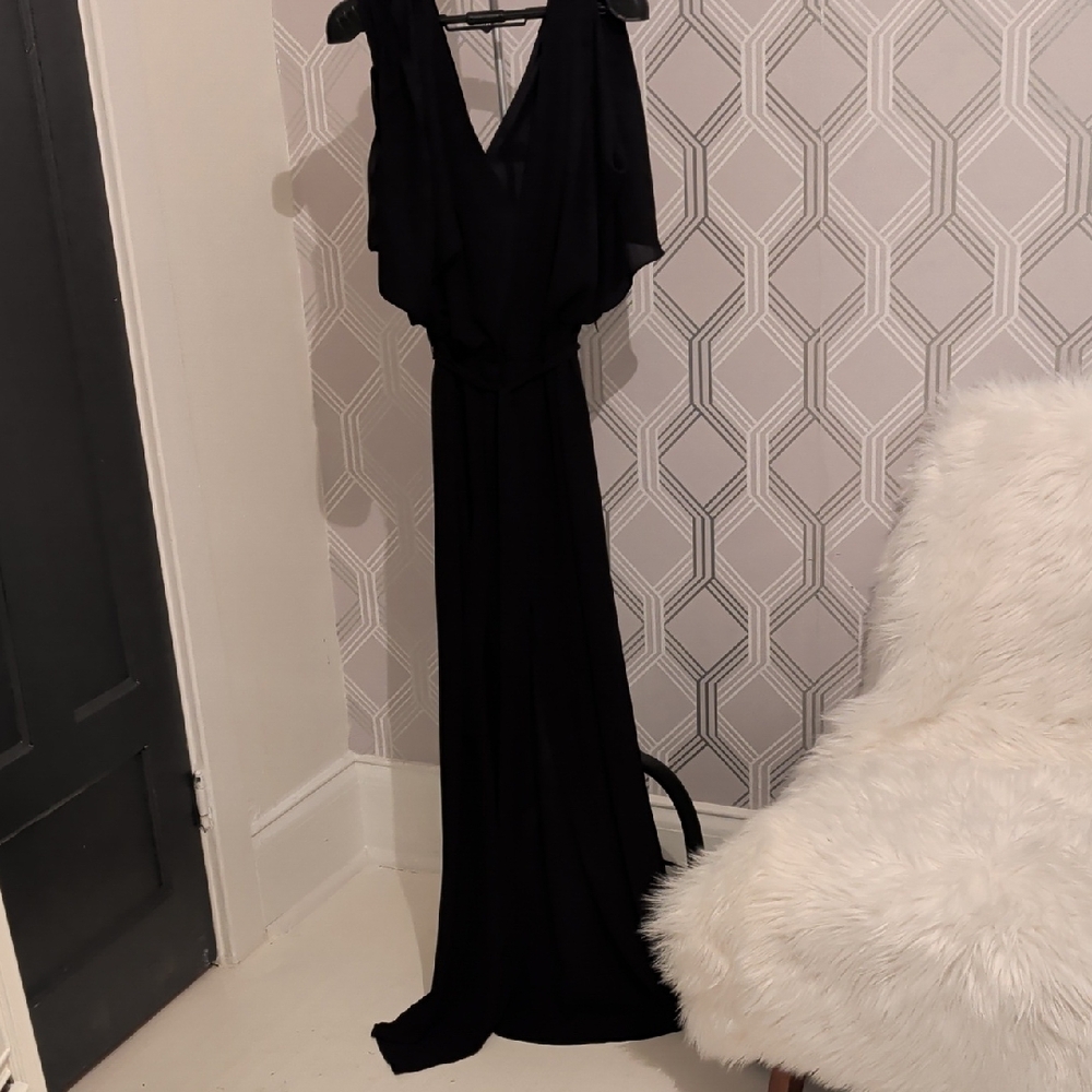 BCBGMaxAzria Black Maxi Dress